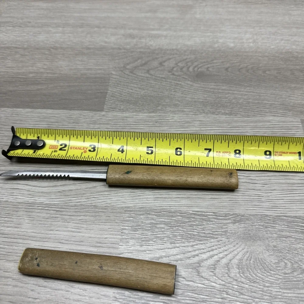 Japanese Vintage Tanto Style Letter Opener Mini Samurai Steel Sword From Japan